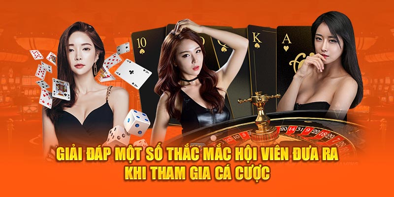 Giải đáp một số thắc mắc hội viên đưa ra khi tham gia cá cược